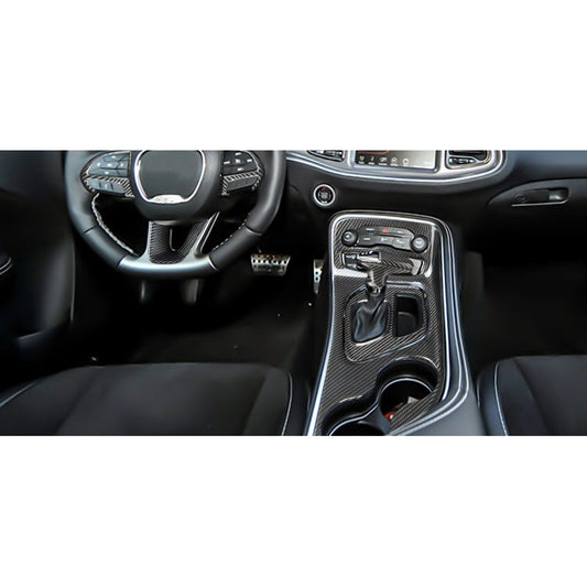 Real Carbon Fiber Decorative Trim Kit for Dodge (alternate view 2)