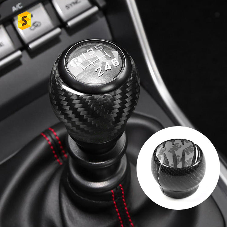 Real Carbon Fiber Gear Shift Knob Cover for Toyota 86 / Subaru BRZ (2022 - 2023)