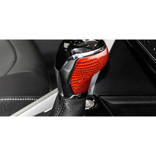 Real Carbon Fiber Gear Shift Knob Cover for Volkswagen