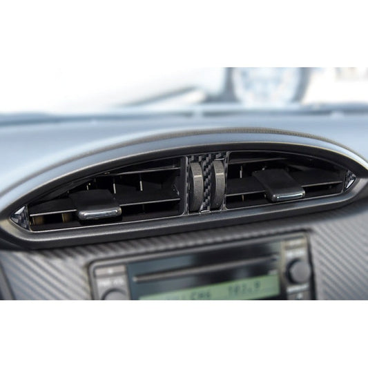 Epoxy Resin Carbon Fiber Air Vent Trim for Subaru BRZ
