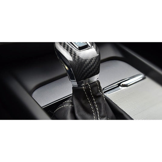Real Carbon Fiber Gear Shift Knob Cover for Volvo