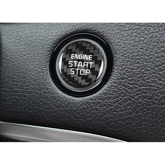 Carbon Fiber Ignition Switch Trim for Kia