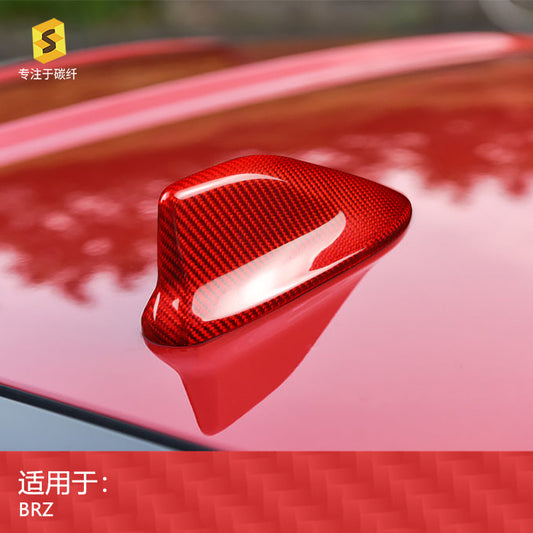 Real Carbon Fiber Shark Fin Antenna Cover for Toyota 86 / GR86 & Subaru BRZ