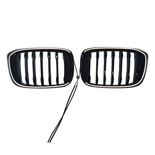 LED Illuminated Single-Slat Front Grille for BMW X3 G01 (alternate view 2)