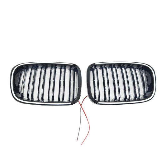 LED Illuminated 4-Door Front Grille for BMW 3 Series E46 (alternate view 2)