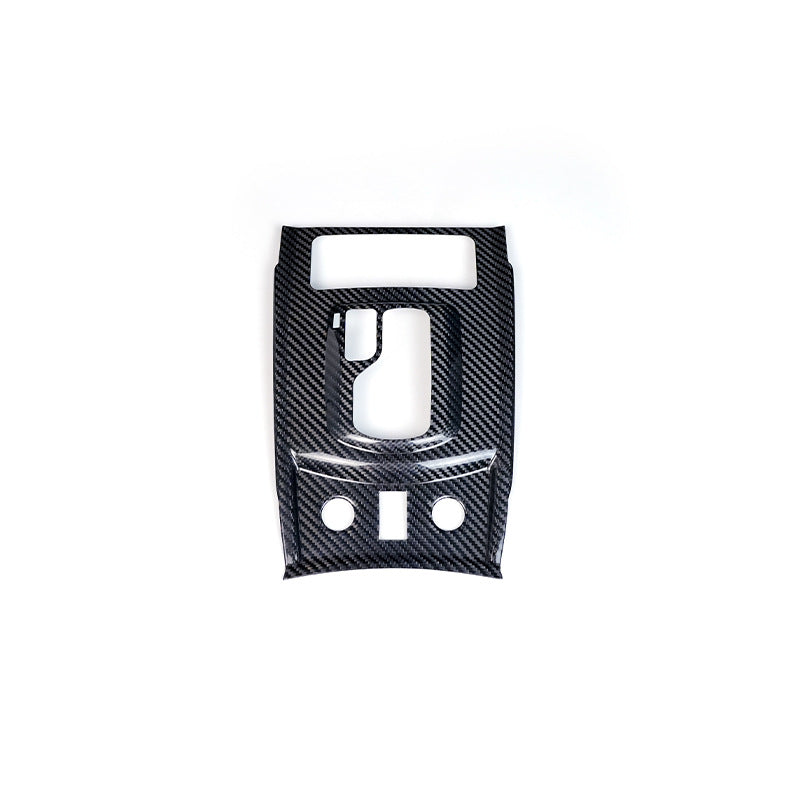 Real Carbon Fiber Gear Shift Panel Cover for Infiniti G37