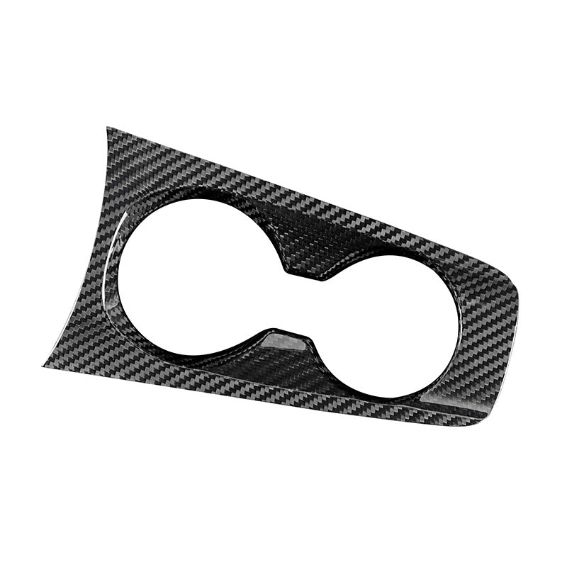 Real Carbon Fiber Cup Holder Trim for Chevrolet Camaro (2010+)