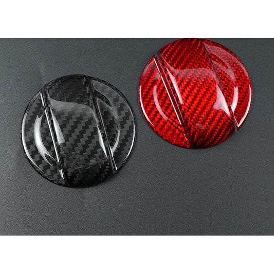 Real Carbon Fiber Inner Fuel Filler Cap Cover for Volkswagen