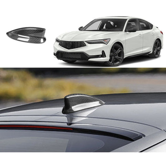 Real Carbon Fiber Roof Antenna Cover for Acura Integra