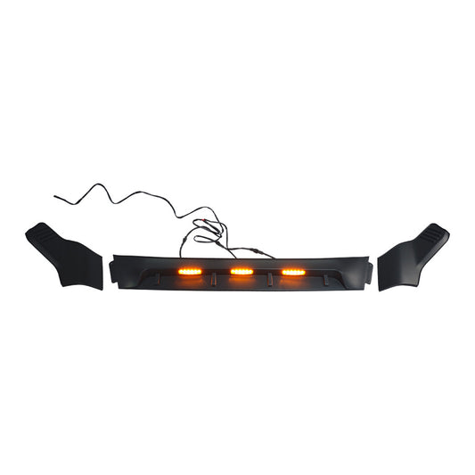LED Illuminated 3-Section Mud Flaps for Toyota Tacoma (alternate view 2)