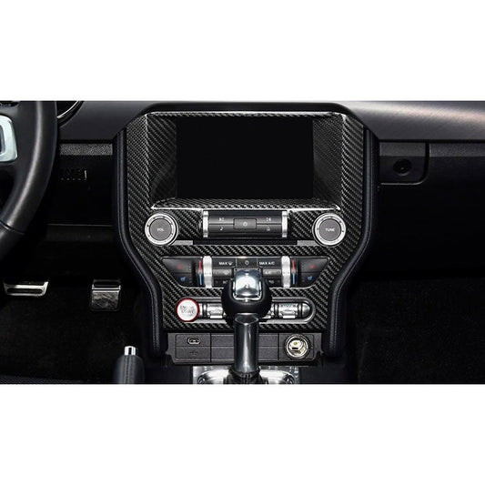 Carbon Fiber Multimedia Trim for Ford Mustang (2015)