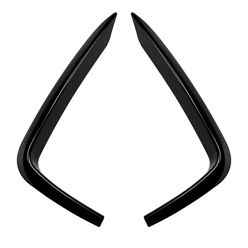 Front Bumper Side Canards Decoration Fog Lamp Splitter Cover for BMW 2 Series F22 F23 M Sport 2015-2019 Car Styling