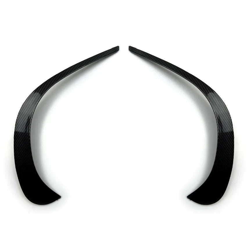 Front Bumper Side Canards Fins Lip Splitters Air Trim for Mercedes Benz GLC Class GLC260 GLC300 2020+ Car Styling Accessory