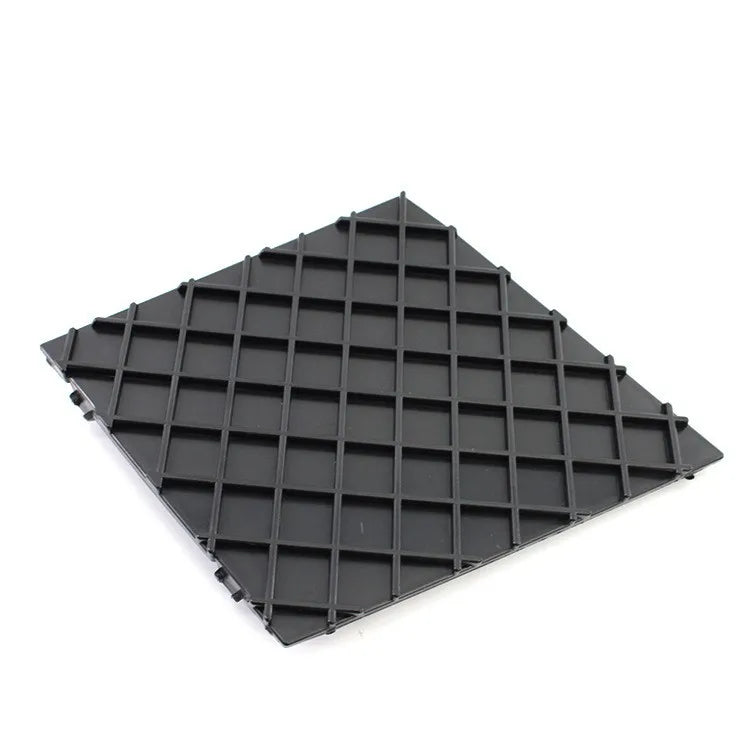 One Pair Black Front Bumper Cover Lower Mesh Grille Grill Trim For BMW 5-Series E60 E61 M Sport 2003-2010 ABS Plate Trim Cap