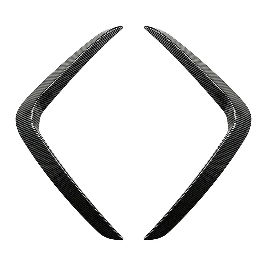 Car Styling Front Bumper Spoiler Both Side Canard Decoration Cover for BMW X3 X4 G01 G02 M Sport LCI 2022+ Vent Trim Splitter