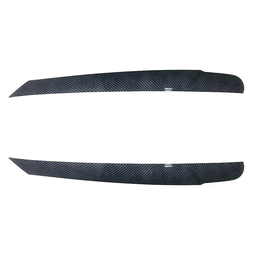 Glossy Black Car Headlight Lamp Eyebrow Eyelid Trim Cover For VW Volkswagen Touran 2011-2015 Stickers Accessories Car Styling