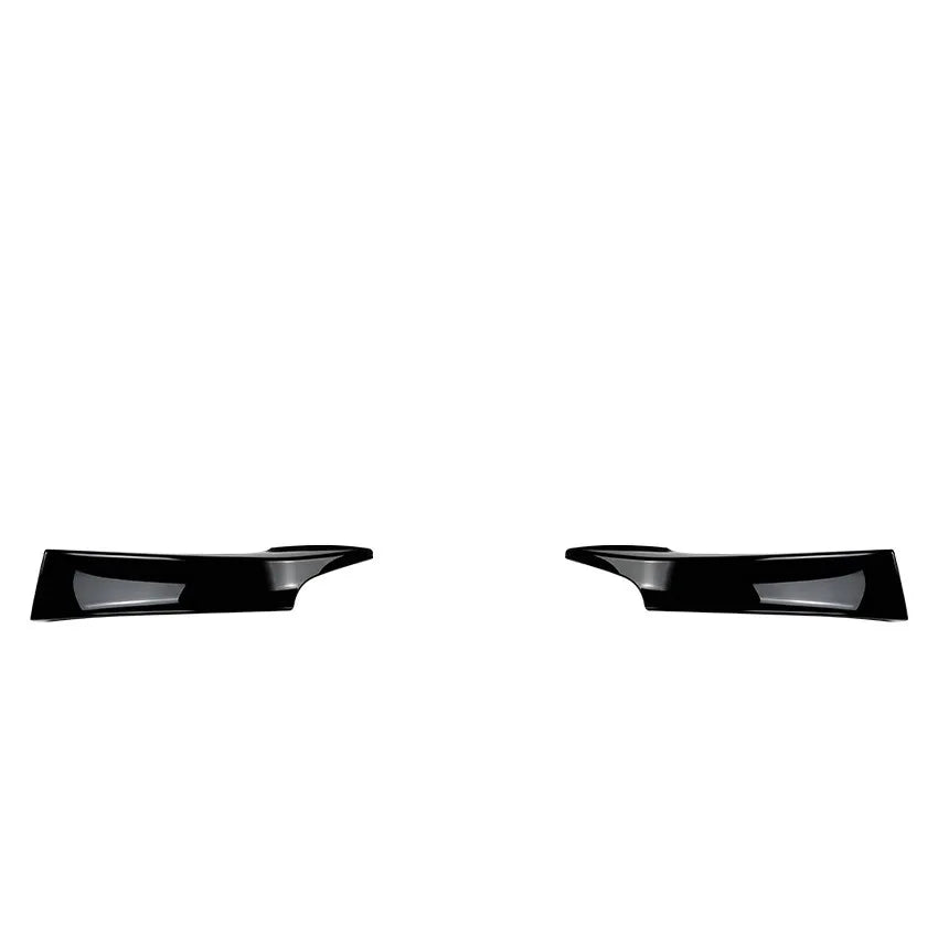 Car Splitter Front Bumper Lip Spoiler Body Kit for BMW 1 Series F20 F21 Pre-Facelift M Sport Style 2012-2014 Canard Cover Trim