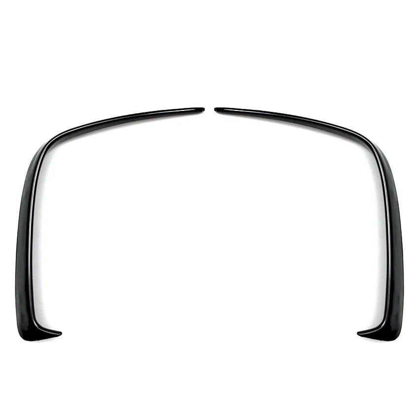 W176 Rear Bumper Splitter For Mercedes Benz A Class A200 A250 AMG 2013-2018 Air Vent Cover Apron Stickers Car Accessories