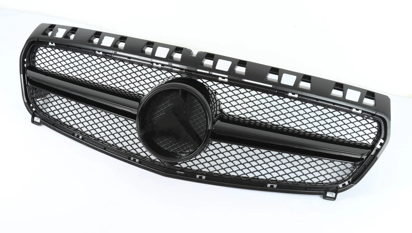 W176 Front GTR Racing Grille Facelift for 2016-2018 Mercedes A Class Hatchback A180 A200 A220 A250 Car Grills