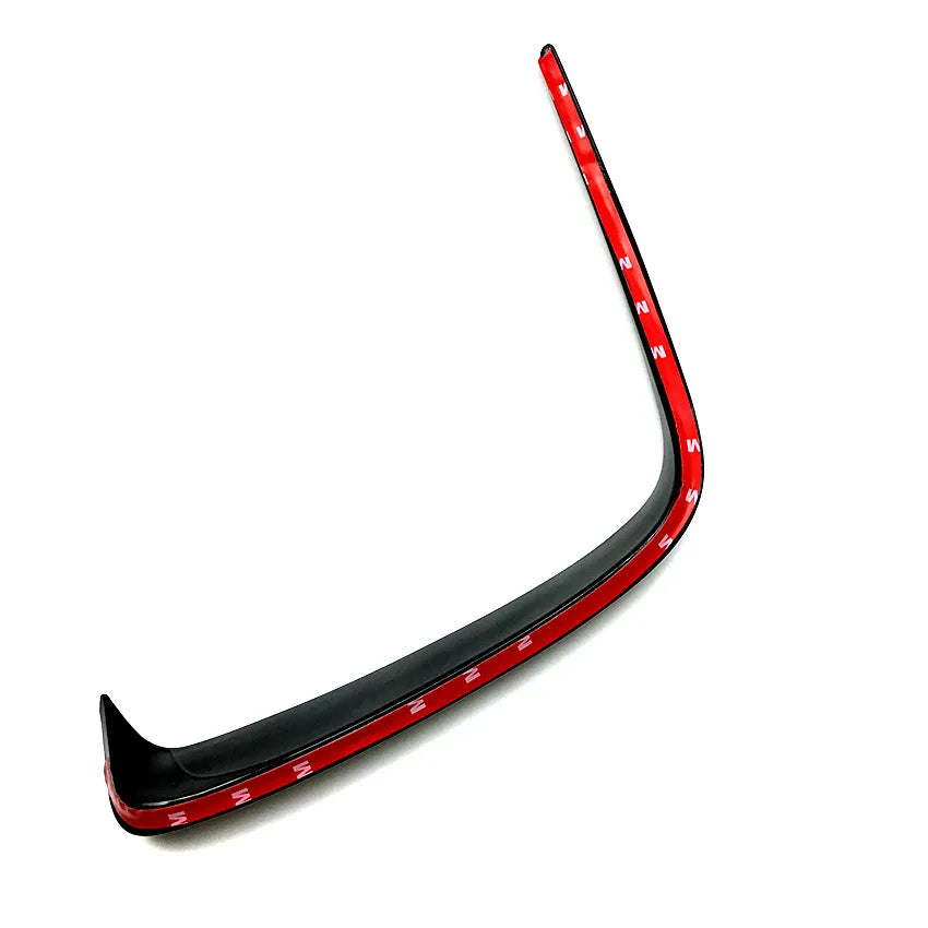 W176 Rear Bumper Splitter For Mercedes Benz A Class A200 A250 AMG 2013-2018 Air Vent Cover Apron Stickers Car Accessories