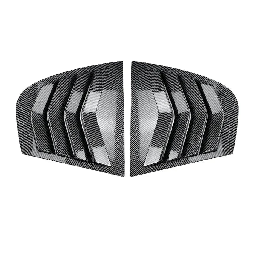 Rear Window Quarter Side Shutter Louvers Trim Cover Air Vent for BMW 3 Series E90 320i 330i M3 2005-2011 Car Stickers Accessory