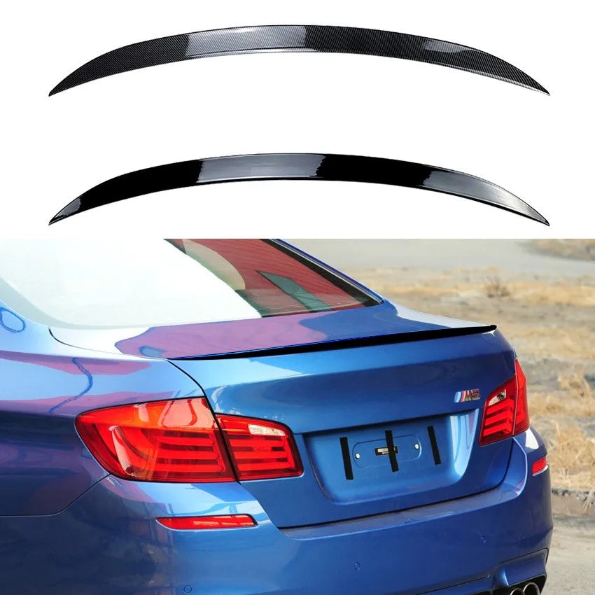 Carbon Fiber Rear Lid Spoiler Deck Wing for BMW 5 Series F10 2011-2017 520i 525i M5 Style Car Trunk Boot Lip Wing Spoiler Black