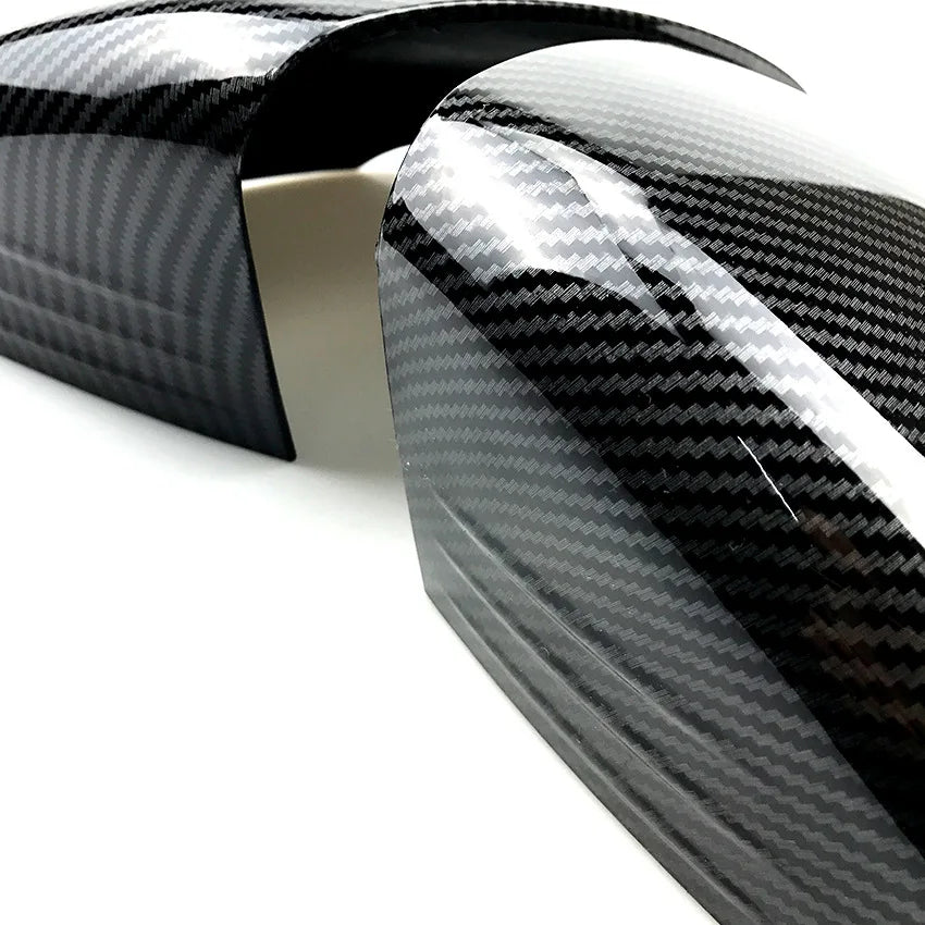 2Pcs Side Rear View Mirror Cover frame Sticker for Mercedes Benz A Class W177 C118 2019-2023 Car Rearview Mirror Cap Cover Trim