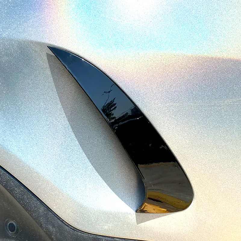 2 Pcs Car Rear Bumper Lip Sport Diffuser Splitter for Mercedes Benz GLE Coupe C292 2015-2018 Back Spoiler Tail Wing Trunk Lip