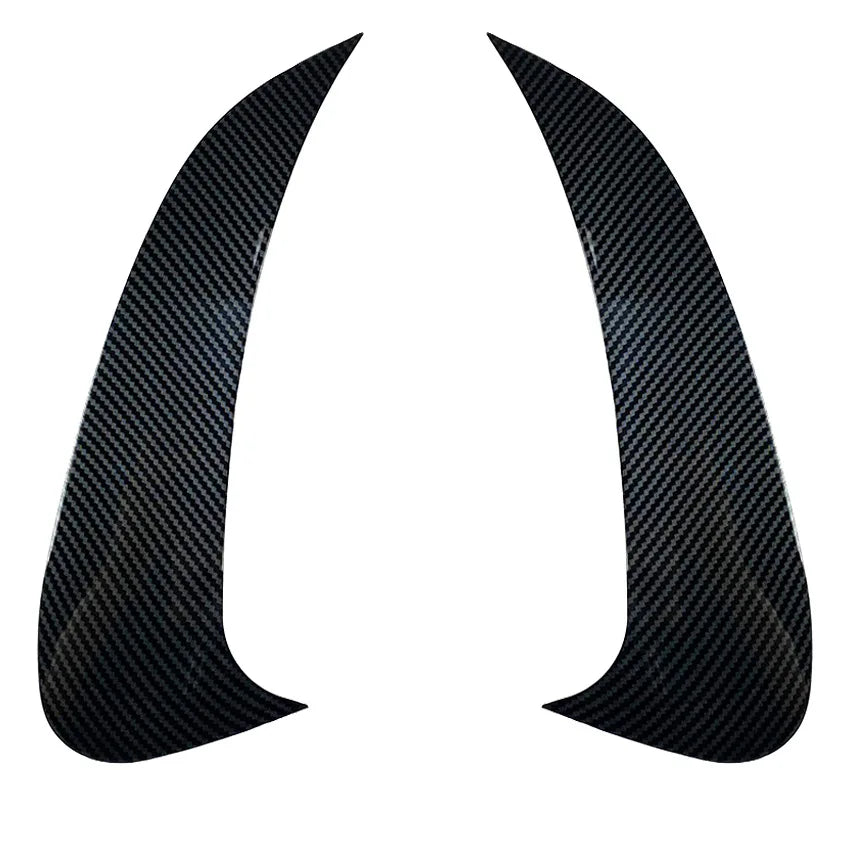 2PCS Rear Bumper Splitters For Mercedes Benz C Class W206 C200 C260 C300 2022+ AMG Air Vent Trim Spoiler Canards Splitter Lip