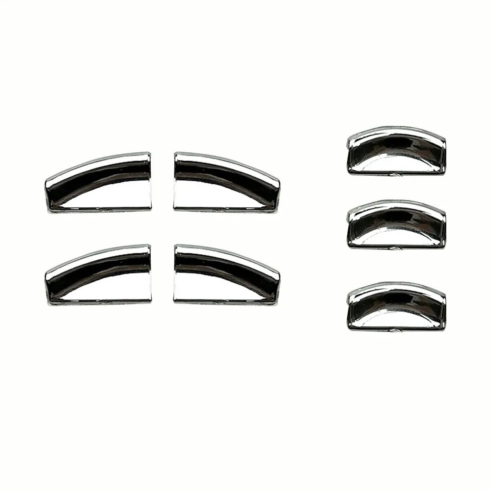 Car Window Lift Button Sticker for Mercedes Benz A B CLA GLA Class W176 W246 C117 X156 Chrome Trim Interior Decorative Stickers