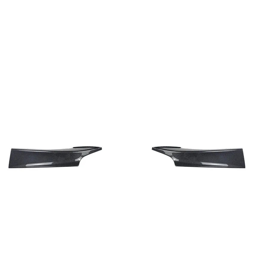 Car Splitter Front Bumper Lip Spoiler Body Kit for BMW 1 Series F20 F21 Pre-Facelift M Sport Style 2012-2014 Canard Cover Trim