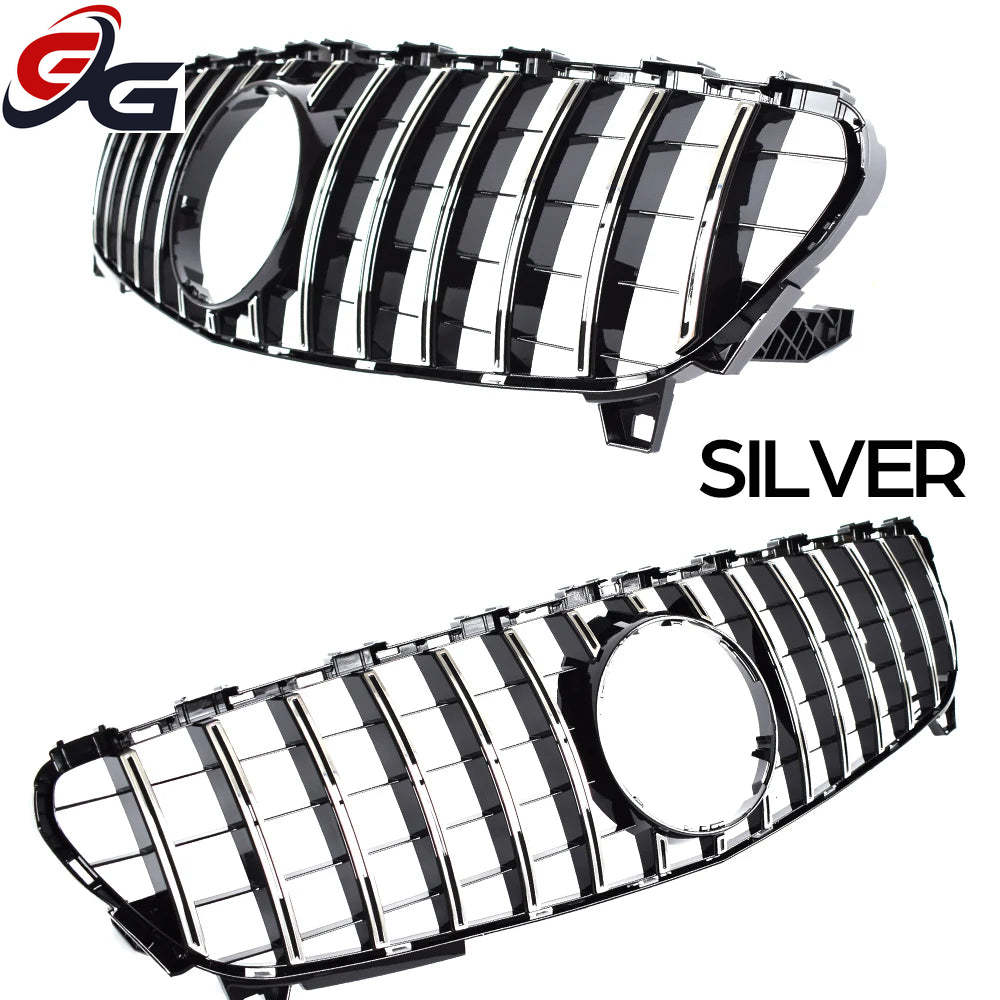 W176 Front GTR Racing Grille Facelift for 2016-2018 Mercedes A Class Hatchback A180 A200 A220 A250 Car Grills