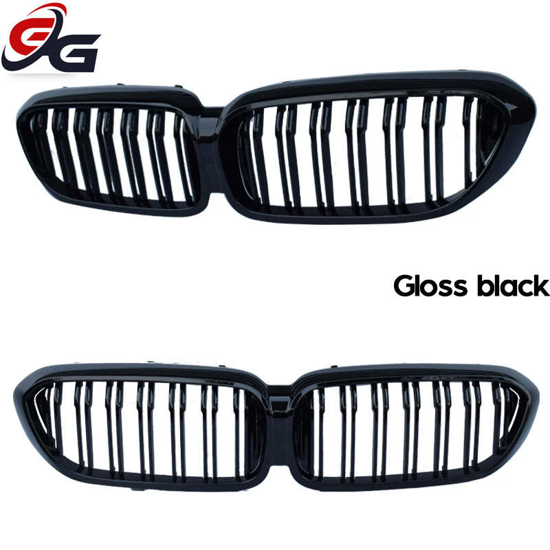 Front Kidney Grille Black for BMW 5 Series 2017-2019 (Pre-LCI) G30 Sedan G31 Wagon F90 M5 528i 530i 535i 540i Car Racing Grills