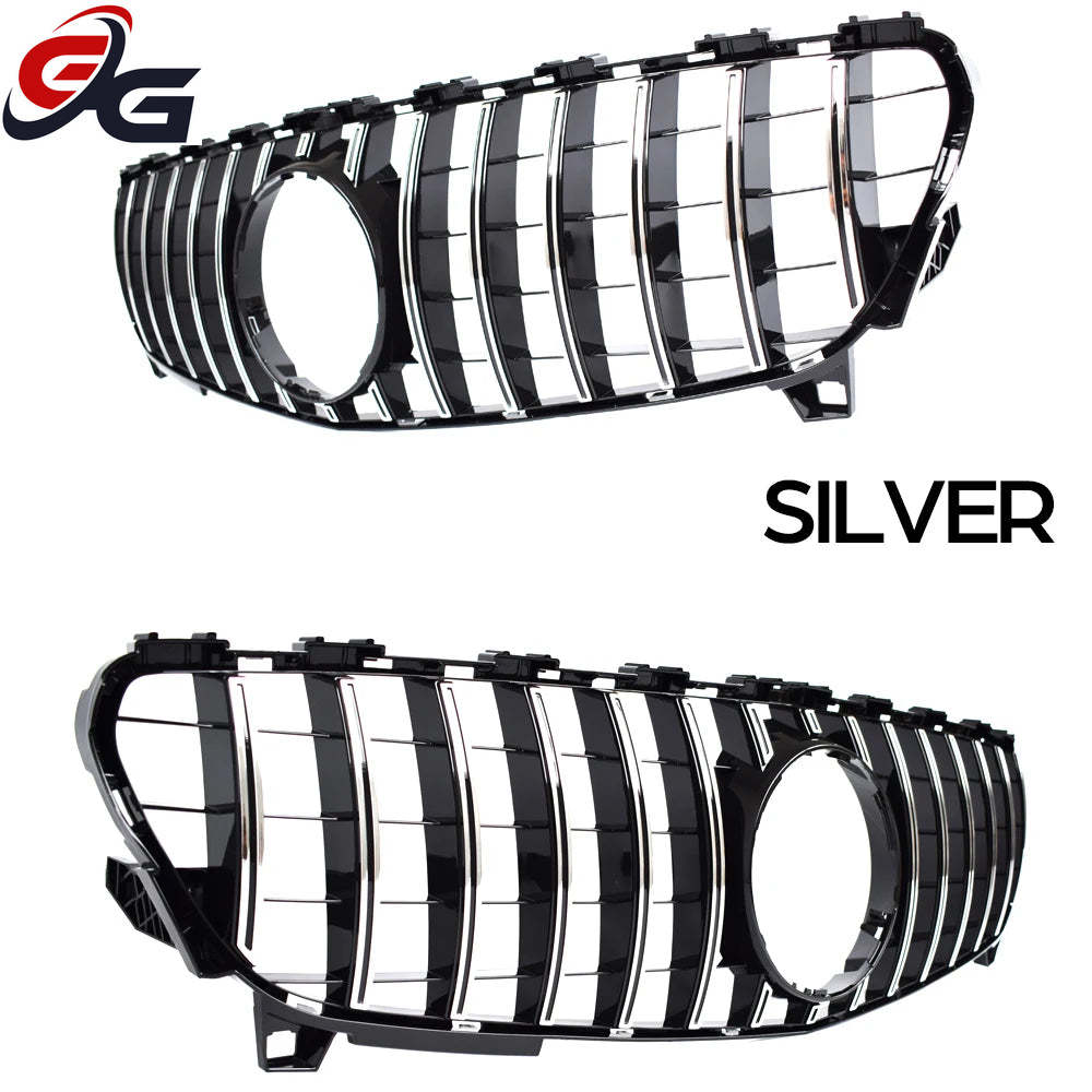 W176 Front GTR Racing Grille Facelift for 2016-2018 Mercedes A Class Hatchback A180 A200 A220 A250 Car Grills