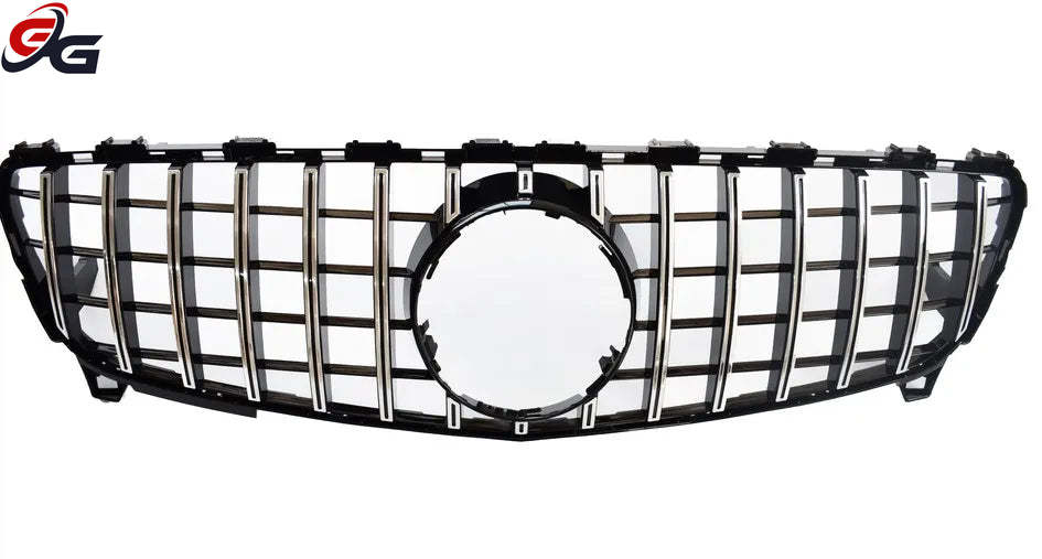 W176 Front GTR Racing Grille Facelift for 2016-2018 Mercedes A Class Hatchback A180 A200 A220 A250 Car Grills
