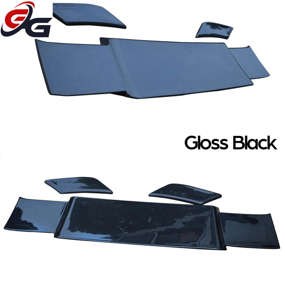 Car Rear Carbon Fiber Spoiler for Mercedes G Class W464 2018+ G350 G400 G500 G63 G65 AMG Roof Rear Spoiler Top Lip Tail Wing