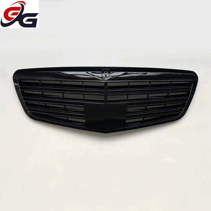 Car Front Bumper Grill Black Grille for Mercedes S Class 2009-2013 Post-facelifted W221 S280 S300L S320 S400 S420 S450 S600 S600