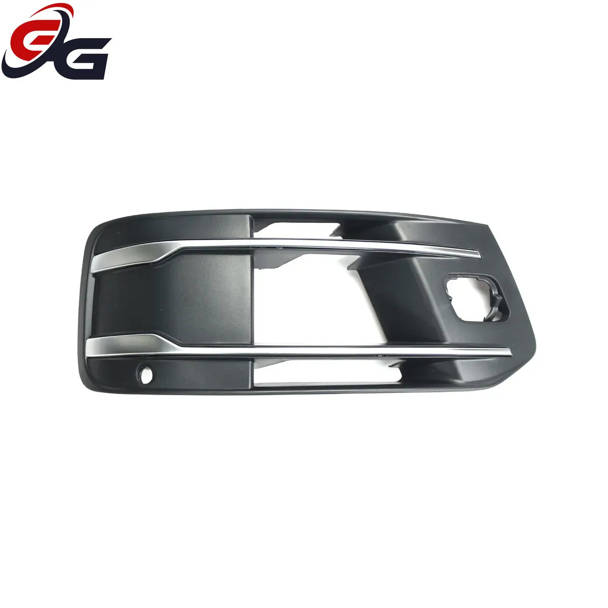 2 Pcs Fog Light Frame Cover Trim Front Bumper Lamp Grille Cellular Grid for Audi Q7 2016-2019 Ordinary Style Car Accessories