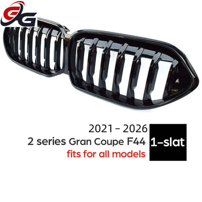 Car Style Grill Front Kidney Grille for BMW 2020-2022 2 Series 4-Door GC Gran Coupe Fastback 218i 220i 228i M235i 216d 218d 220d