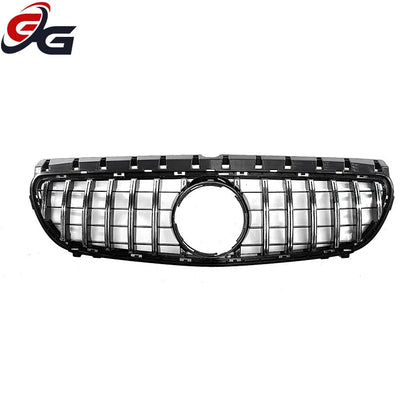 ABS Black Silver Grill Replacement Front Bumper Radiator GT Grille for Mercedes Benz B Class W246 2012-2014 Diamonds Grilles