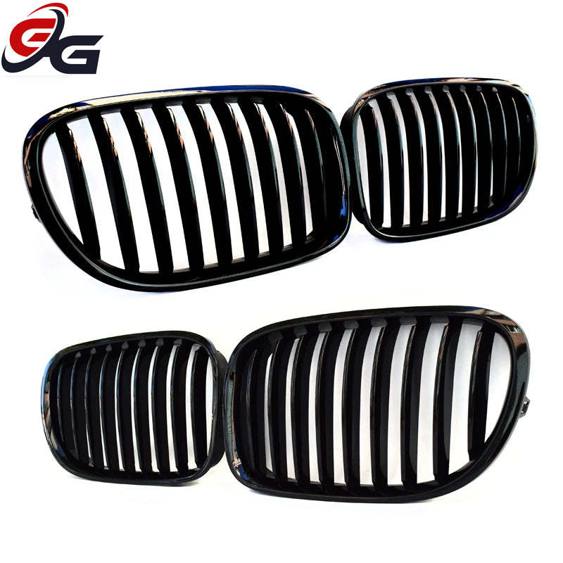 Car Grilles Front Bumper Kidney Grill Mesh for BMW 7 Series F01 F02 F03 F04 730Li 740Li 750Li 760Li 2009 - 2015 Black Grille