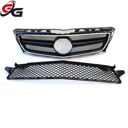 Front Bumper Radiator Grill Mesh Black Grille for Mercedes CLS Class Pre-facelifted C218 Coupe X218 Shooting Brake 2011-2014