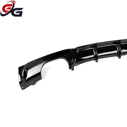 Rear Bumper Exhaust Diffuser Lip Spoiler for BMW 3 Series F30 F31 F35 M Sport 2012 - 2019 Glossy Black Body Kit Car Accessories