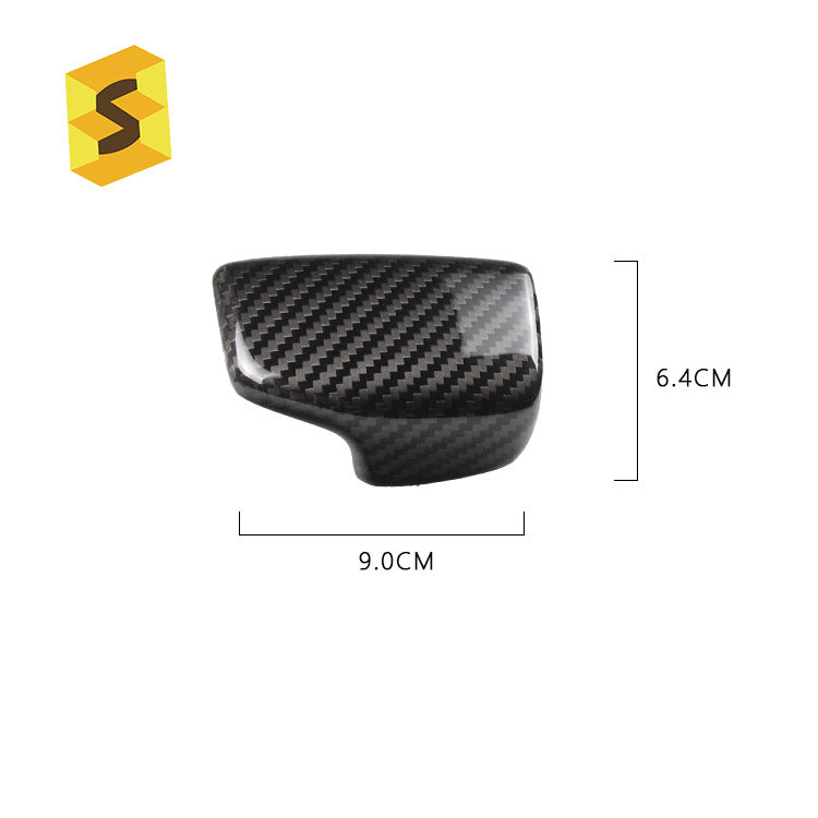 Real Carbon Fiber Gear Shift Knob Cover for Audi Q7 / Q5L