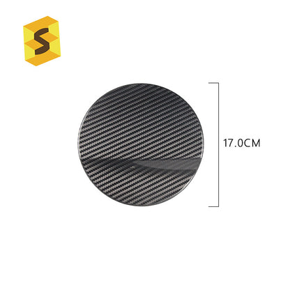 Real Carbon Fiber Fuel Door Cover for Ford Mustang