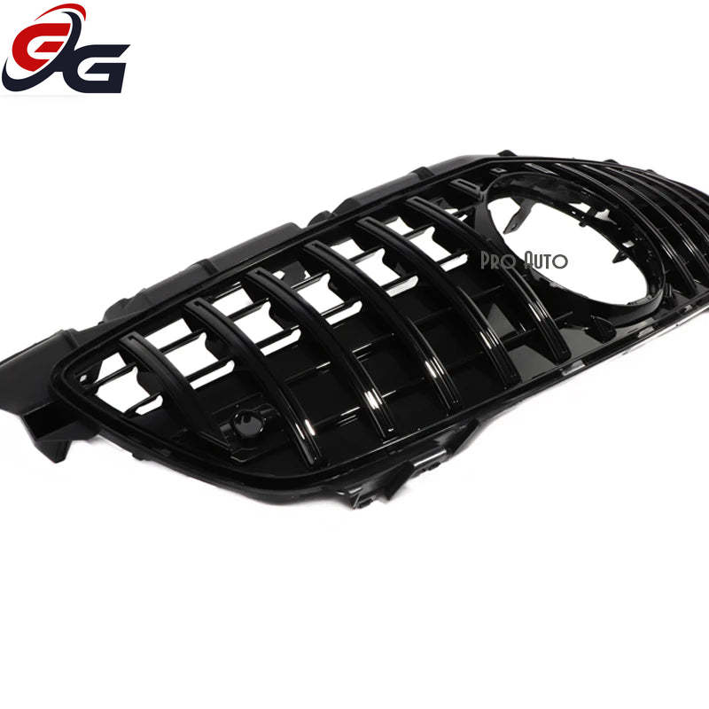 R172 Grille GTR Style Front Bumper Grill for Mercedes Pre-facelifted R172 SLK Class 2011-2015 SLK200 SLK250 SL300 Hood Mesh Grid