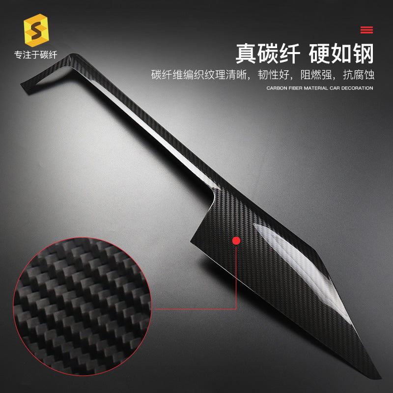 Real Carbon Fiber Center Console & Dashboard Trim for BMW 4 Series F32 / F33 LCI