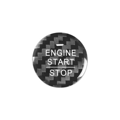 Carbon Fiber Push-Start Button Trim for Honda Elysion / Gienia