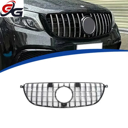 Front Bumper Grille Grill for Mercedes Benz GLE 63 AMG S Coupe 2016-2019  Racing Grills Styling Car Accessories