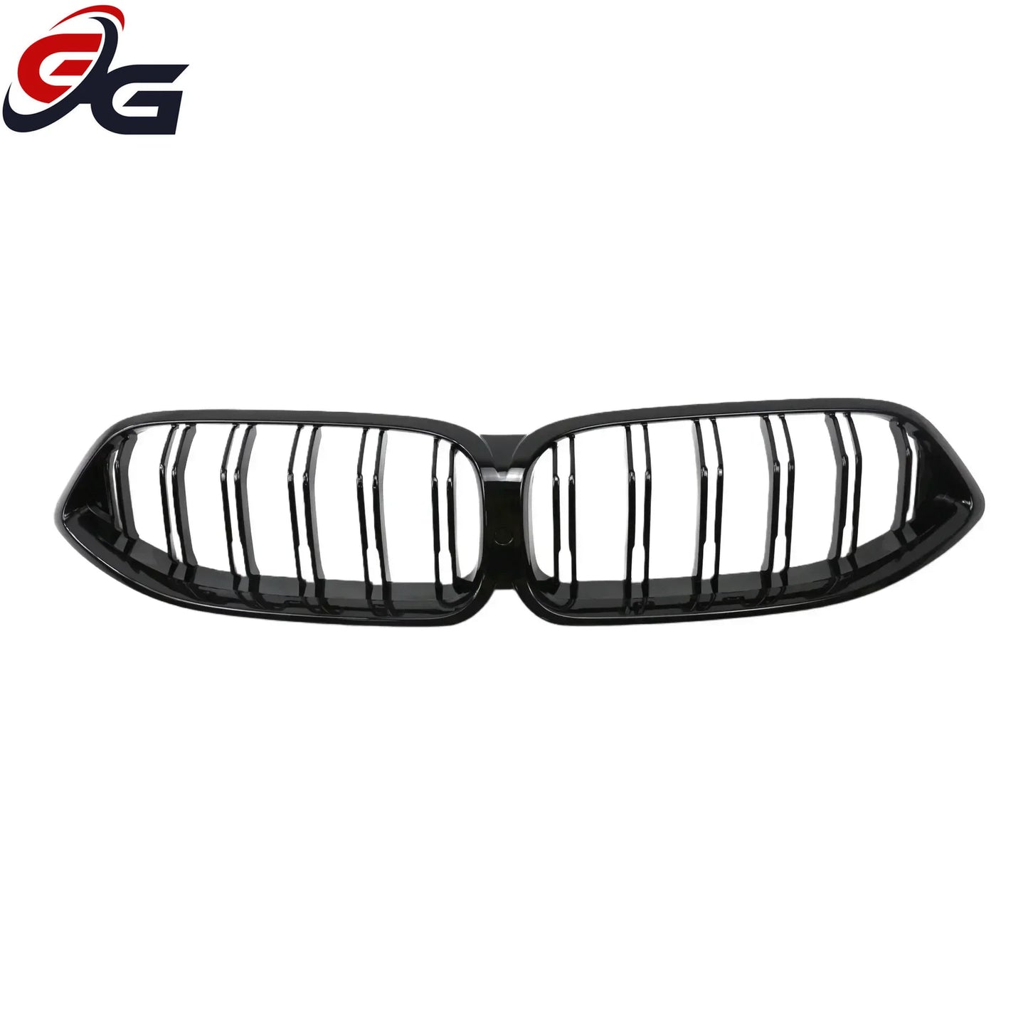 Car Front Grille for BMW 8 Series G14 G15 G16 2020+ Mesh Grill Racing Grills Carbon Look ABS Dual Line Styling Car Accessories